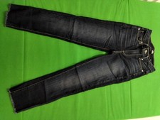 Paige Hoxton Ultra Skinny Mid-Rise Jean Women Size 23 Dark Blue+Stretch picture