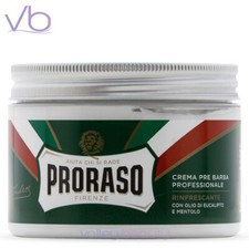 PRORASO Green Pre Shave & Post Shave Cream |  Eucalyptus and Menthol Barber Size picture