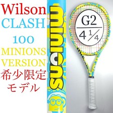 Wilson CLASH 100 V2.0 Minions Tennis Racket WR098811 100sqin 295g 16x19 27in picture