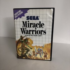 Miracle Warriors Sega Master CIB picture