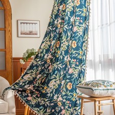 Erbnaryx Boho Floral Curtains French 52