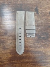 Panerai Watch 24/22mm OEM Military Green / Gray Strap for Tang ARDI Pin Buckle  picture