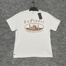 PUMA x LaMelo Ball Shirt Mens Small White Silver Mist LaFrance HEEM Tee Graphic picture