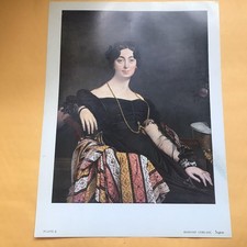 Madame Leblanc By Ingres Original Housed in the Metropolitan Museum Art Plate 2 picture