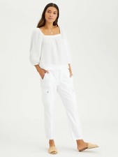 Sanctuary Dusk Square Neck Top in White size S CB1976DDO picture