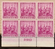 US Scotts #836 Plate Block Very Fine MINT OG picture