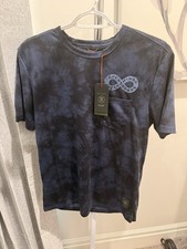 NWT Roark Run Amok Tie Dye Blue Running Shirt picture