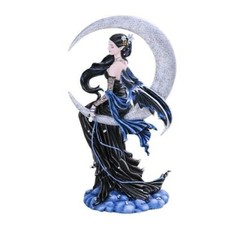 Pacific Giftware PT Nene Thomas Fantasy Art Collection Solace Black Moon... picture