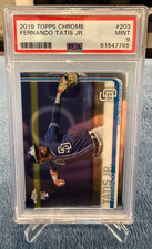2019 Topps Chrome - Fernando Tatís Jr. #203 (RC) - PSA 9 picture