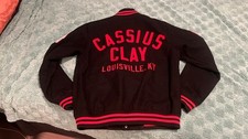 Cassius Clay Jacket Roots Of Fight XL Muhammad Ali Bloodline Tyson Frazier *EUC* picture