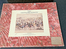 Vintage Currier & Ives Jigsaw Puzzle NOS Complete Central Park in Winter Print picture