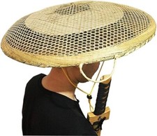 Bamboo Japanese Hat Samurai Hat Cosplay Asian Hat Dia.of 20 In picture