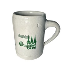 VTG 1972 German Stoneware Beer Stein Mug 0.5L Einbecker Olympic Year Shooting picture