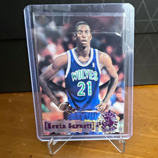 topps 1995-96 Finest Kevin Garnett rookie minnesota timberwolves #5 picture