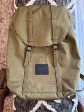 Brand New Herschel Supply Co. Little America Backpack – Olive Green / Khaki picture