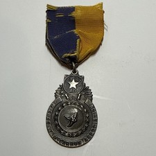 1930’s Sterling Silver Michael T. McCarron Association medal “Fat Man’s Run” picture