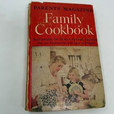 Vintage 1953 Parents Magazine Family Cookbook Blanche M Stover Hardcover Retro picture