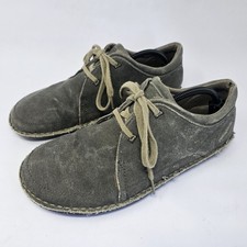 Patagonia Lulu Beluga Faded Gray Canvas Moccasin Shoes Sneakers T11259 Mens 11.5 picture