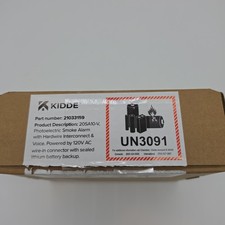 New KIDDE Smoke & CO  Alarm Detector Hardwired 10 Yr Battery #30CUA10-V #32783 picture