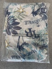 Margaritaville Men's XL Regular Collared Tropical Shirt Tampa Bay Rays picture