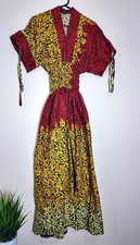 African Print Dress Women's Fashion. Size: L. picture