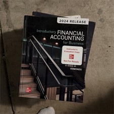 Introductory Financial Accounting 2024 Instructor's Eval Copy Edmonds HC picture