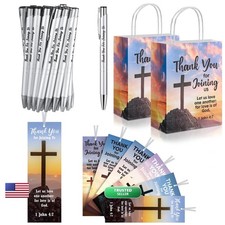 Sayglossy 72 Pcs/24 Sets Welcome Our Church Gifts Church Welcome Packets picture