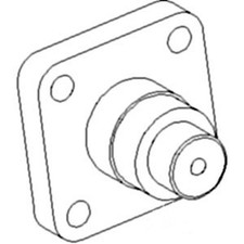 86505030 MFWD King Pin Trunnion Cap Fits Ford New Holland 8670 8770 8870 89 picture
