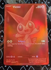 Red Victini - 172/086 - White Flare Near Mint NM Pokemon TCG picture