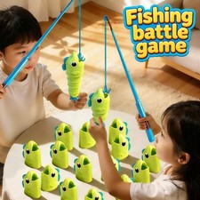 Kids Telescoping Fishing Battle Game – 2 Player Interactive Toy USA picture
