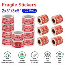 Fragile Stickers 2x3