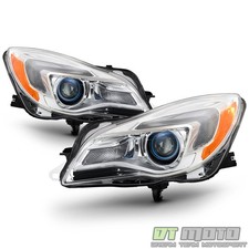 [Halogen Model] 2014 2015 2016 2017 Buick Regal Halogen Headlights Left+Right picture