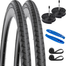 2-PCS 700C Road Bike Tires 700X28C/28-622 28X1 5/8X1 1/8 and 700C Heavy Duty Bi picture