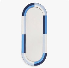 Jonathan Adler Modern American Glamour Oval Pill Mirror *NEW picture
