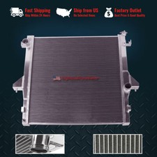 DPI:2711 3Rows All Aluminum Radiator Fit 2003-2009 Dodge Ram 2500/Ram 3500 5.9L picture