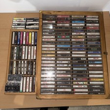 Massive Lot Of Over 130 Multi Genre Cassettes SEE PHOTOS Untested No Case picture