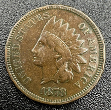1878 Indian Head Cent   LX2 picture