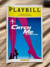 Catch Me If You Can - Playbill (Pantages Theater) picture