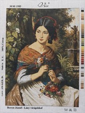 Via Printed Needlepoint  Tapestry Gobelin Canvas Only 40x50 Cm picture