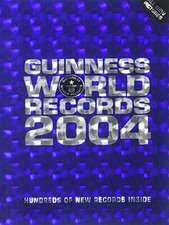 Guinness Book of World Records, 2004 - Hardcover - GOOD picture