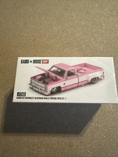Kaido House Mini GT KHMG243 Chevrolet Silverado Dually V2 Pink IN HAND *Sealed* picture