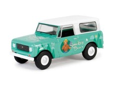 1961 Harvester Scout - Smokey Bear Diecast 1:64 Scale Model - Greenlight 38060B picture