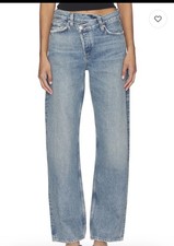 AGOLDE Criss Cross Upsized Jean in Suburbia Women’s size 31 made in USA  picture