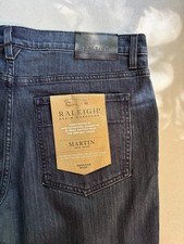 NWT Raleigh Martin Thin Taper Jeans Size 36 waist picture