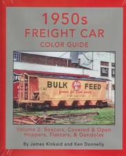 1950s FREIGHT CAR Color Guide, Vol. 2: Boxcars, Hoppers, Flatcars & Gondolas NEW picture