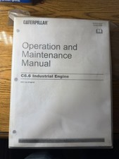 🔥FreeShip🔥Cat C6.6 Industrial Engine OPRATION AND MAINTENANCE MANUAL. (K8) picture