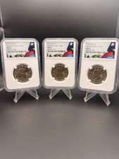 (3) PACK - 2026 President Donald J Trump $1 NGC MS65 FAMILY PACK - 1776-2026 picture