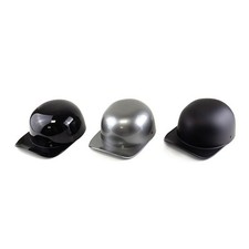 Retro Open Face Motorcycle Helmet Baseball Cap Hat With Mask Solid US picture