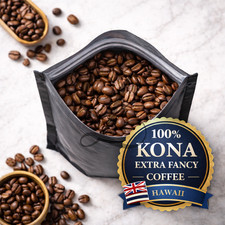 Kona Extra Fancy Coffee | Extra Fancy | 10 x 1 lb Bags | Custom Roasted or Green picture