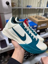 IZ1852-100 Nike Kobe 5 Protro Caitlin Clark Coconut Milk Spruce Men's Size 7-13 picture